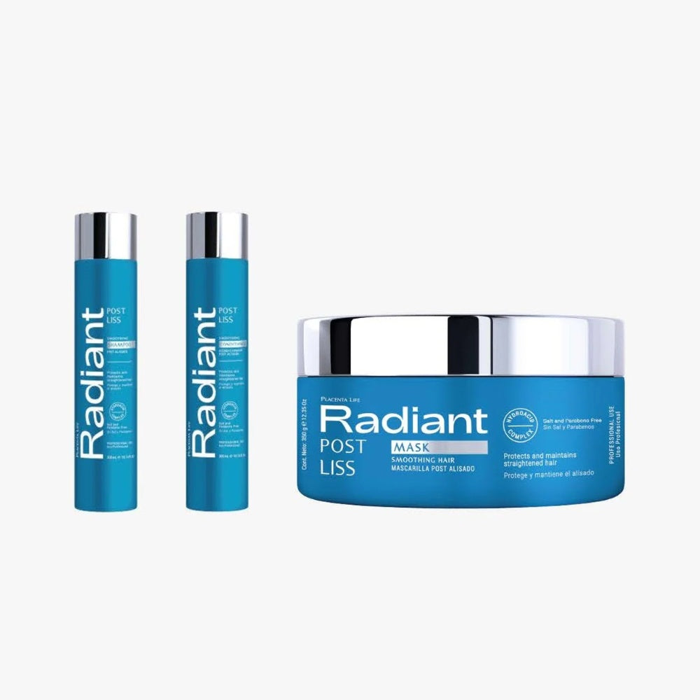 Kit Post Alisado: shampoo, acondicionador y mascarilla Post Liss